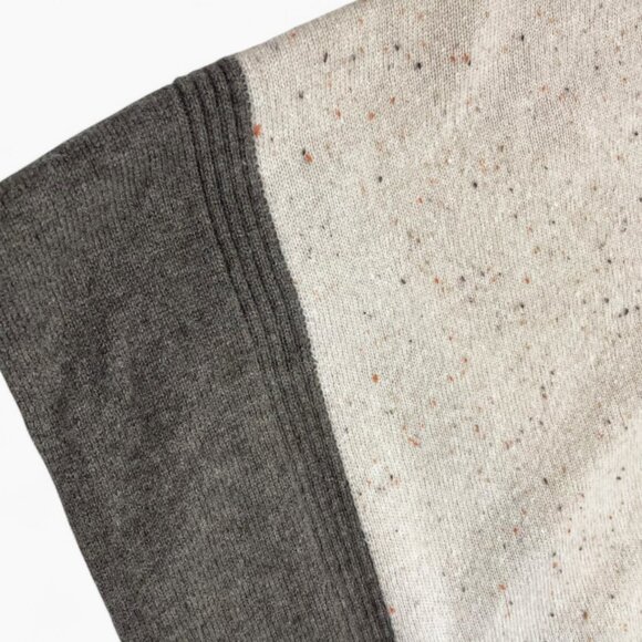 Charter Club Cashmere Women's Two Tone Cape Poncho Wrap Sweater One Size - Picture 7 of 7